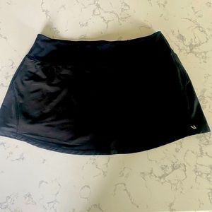 Black Vuori Skort Tennis Skirt Medium EUC
